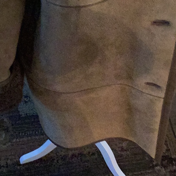 Shearling Brown suede coat - Picture 7 of 14